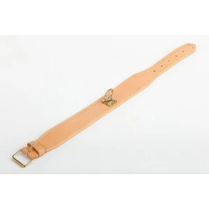 Heim Schweisshalsung aus eingefasstem Leder