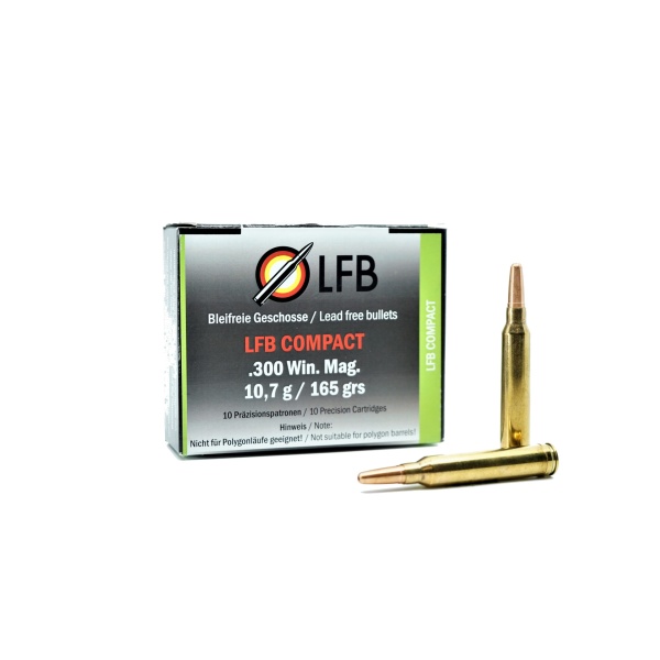 Jagdmunition LFB Compact .300 Win. Mag. 10.7g bleifrei