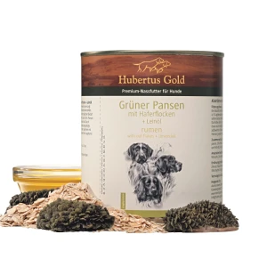 Hubertus Gold Grüner Pansen mit Haferflocken