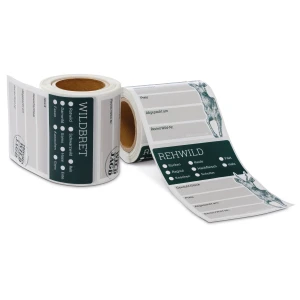 Jagd-Etiketten für Vakuumbeutel