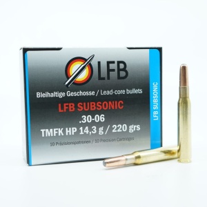 Jagdmunition LFB Subsonic .30-06 Spr. TMFK HP 14.3g