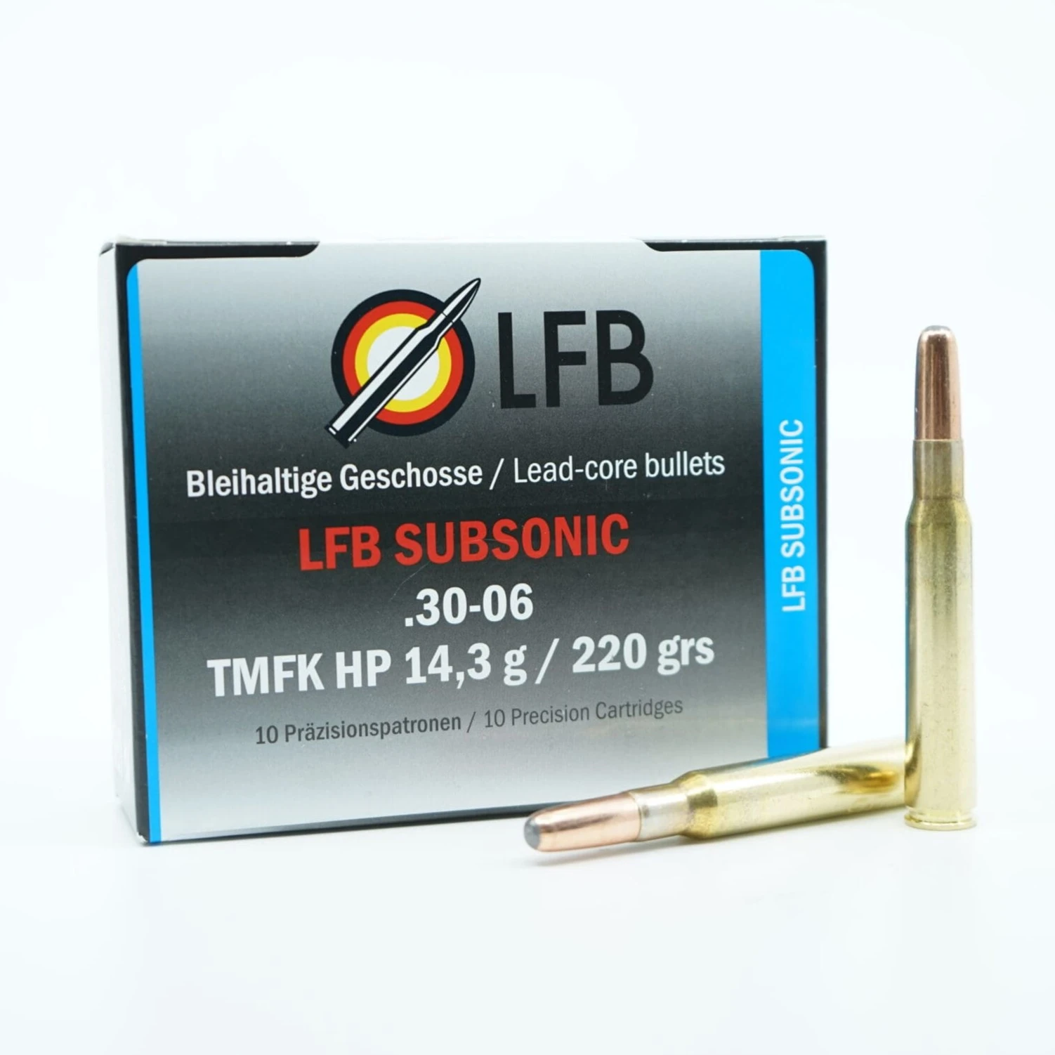 Jagdmunition LFB Subsonic .30-06 Spr. TMFK HP 14.3g