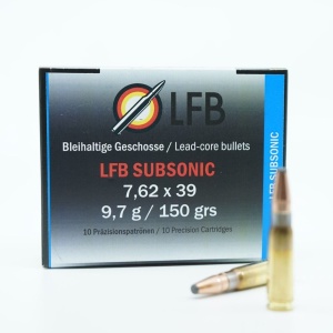 Sportmunition LFB Subsonic 7.62x39 9.7g