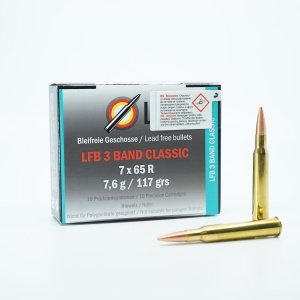 Jagdmunition LFB 3 Band Classic Kaliber 7x65 R 7.6g bleifrei