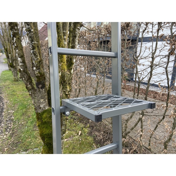 Fussstütze für Alu-Hochsitz