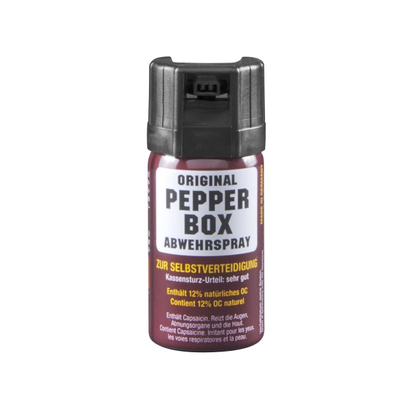 Pfefferspray Pepper-Box klein mit Nebel