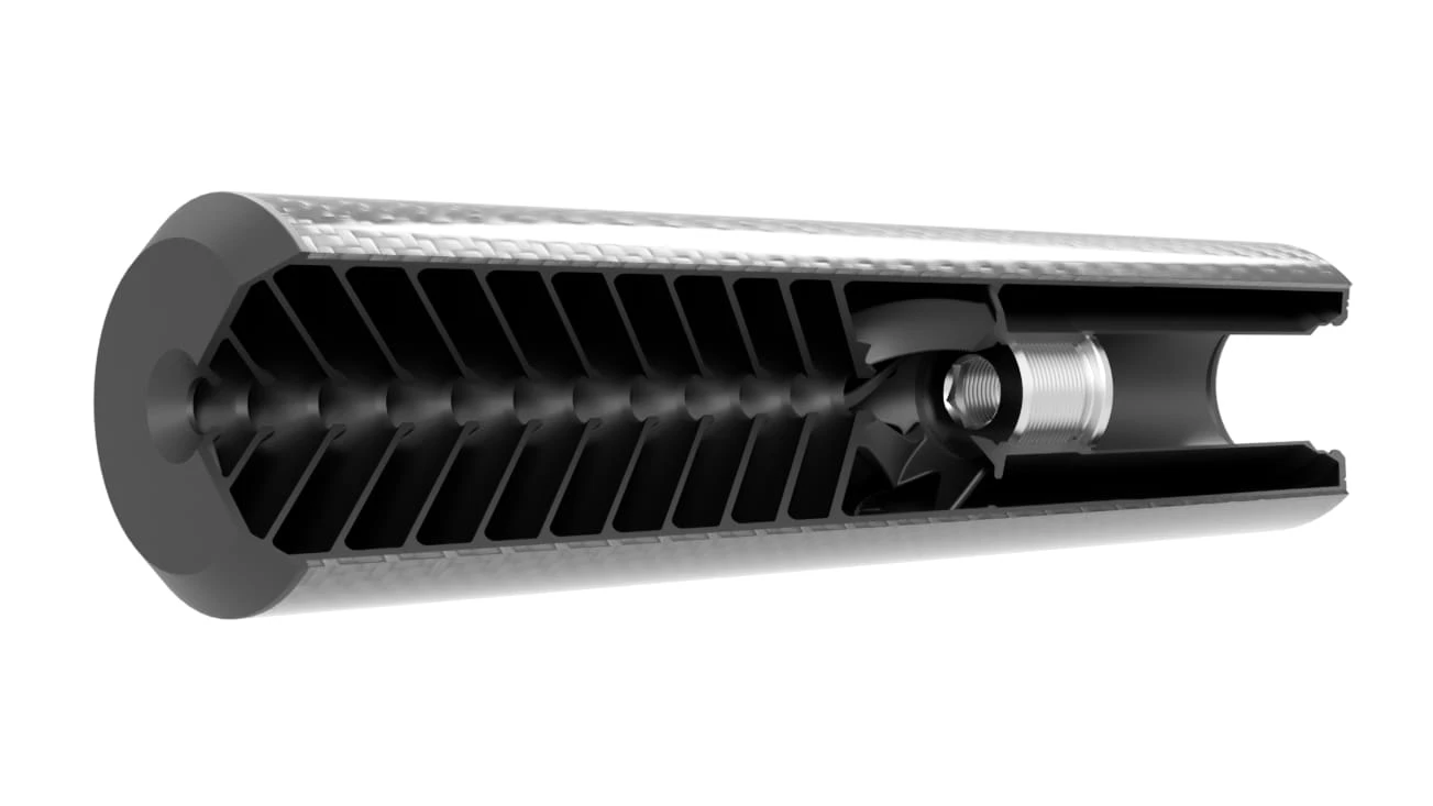 FBT Schalldämpfer INCA 50Ti OBS Titan Over Barrel