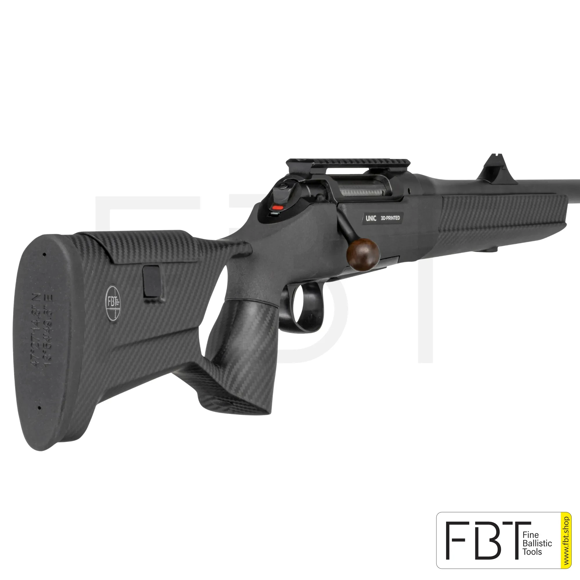 FBT Carbonschaft - UNIC Revolution für Sauer 100 Rechtsschaft