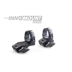 Innomount Schnellspannmontage ZERO für Weaver/Picatinny zweiteilig - Zielfernrohre mit Ringmontage gekröpft