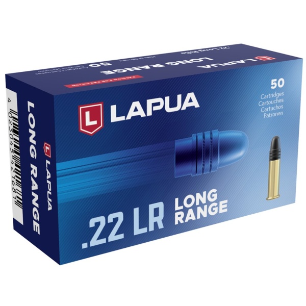 Munition Lapua .22 lr. Long Range 2.6g