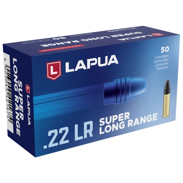 Munition Lapua .22 lr. Super Long Range 2.6g