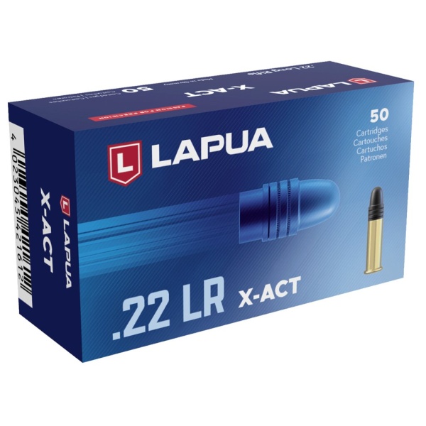 Munition Lapua .22 lr. X-ACT 2.6g