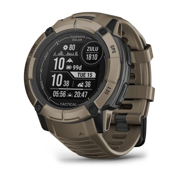 Garmin Instinct 2X Solar Tactical Edition Olivgrün