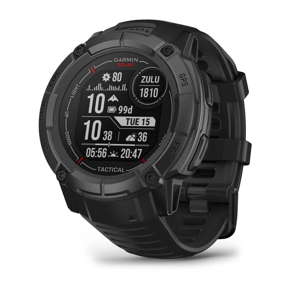 Garmin Instinct 2X Solar Tactical Edition Schwarz