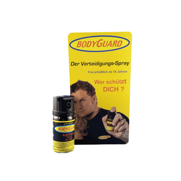 Pfefferspray BodyGuard 40 ml mit Schutzkappe