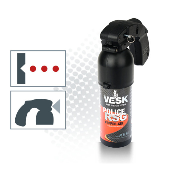 Pfefferspray VESK RSG Police 400 ml Gel