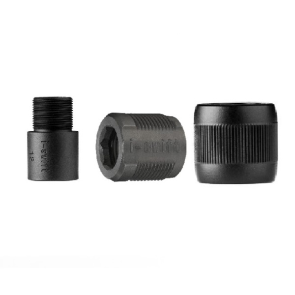 WHED i-SWIFT SET 3-teilig für Schalldämpfergewinde M18x1