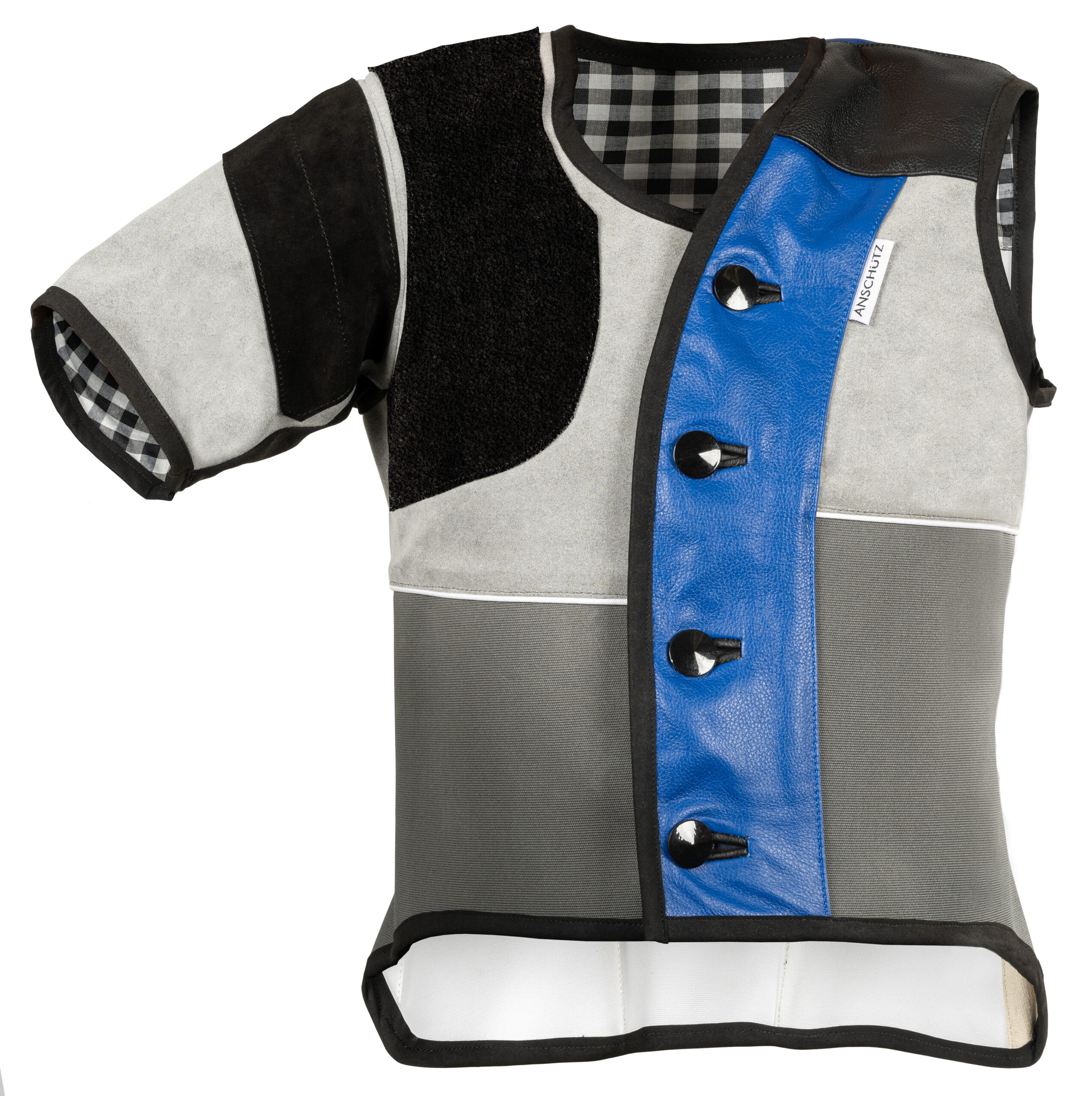 ahg Anschütz Schiessjacke Champion Auflage Sitzend