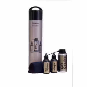Fluna Waffenpflegeset Nr. 3 "all you need" mit Degreaser, Bore Pro, Gun Coating und Mikrofasertuch (GC100+GDR50+BPR50)