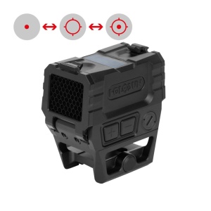 Holosun Reflexvisier AEMS-PRO-X2-RD mit rotem Wechselabsehen: 2MOA Dot & 65MOA Circledot