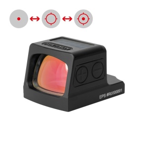 Holosun Reflexvisier EPS-RD-MRS mit rotem Wechselabsehen: 2MOA Dot, 32MOA Circledot & 32MOA Circle