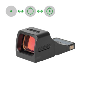 Holosun Reflexvisier SCS-MP2-GR mit grünem Wechselabsehen: 2MOA Dot & 32MOA Circledot