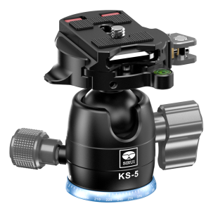 Sirui KS-5 Low Gravity QR Ball Head with Panning Arca-Type Plate