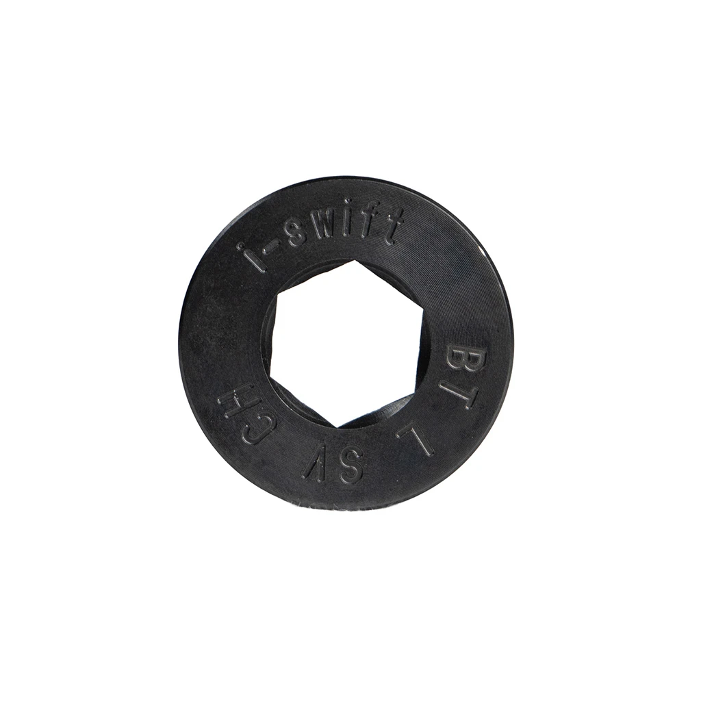 WHED i-SWIFT Schalldämpferadapter M22x1 links B&T  SV (11mm Inbus) auf i-SWIFT